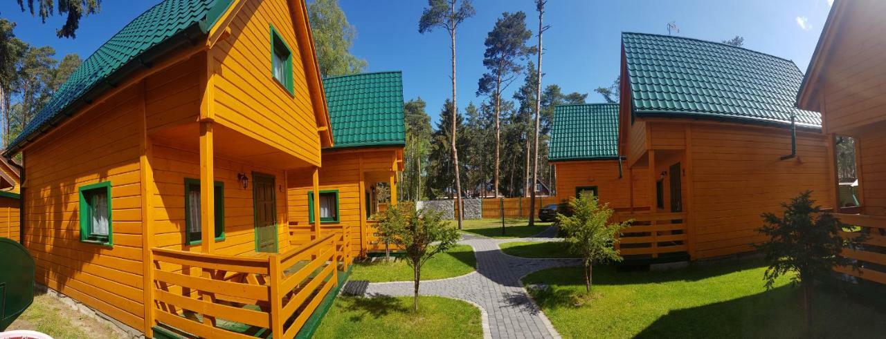 Zielone Domki โปเบียโรโว ภายนอก รูปภาพ